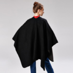 poncho femme hiver