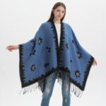 poncho saisonnier chic