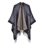 poncho coupe ouverte