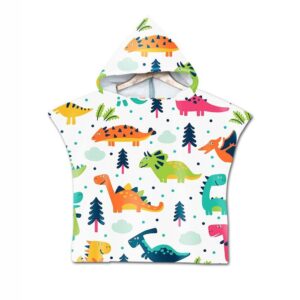 Poncho Piscine Bébé en microfibre