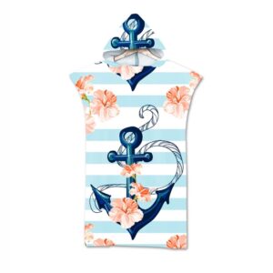 poncho plage femme