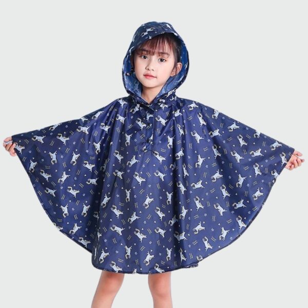 poncho pluie enfant licorne