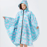 cape pluie florale sakura