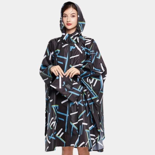 poncho pluie moderne femme