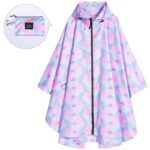 Cape pluie colorée femme
