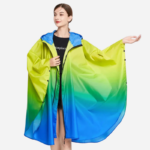 Poncho mode intempéries femme
