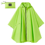 Poncho pluie femme