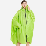 Poncho de pluie vert