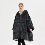 poncho avec capuche