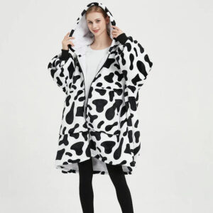 poncho polaire femme moderne
