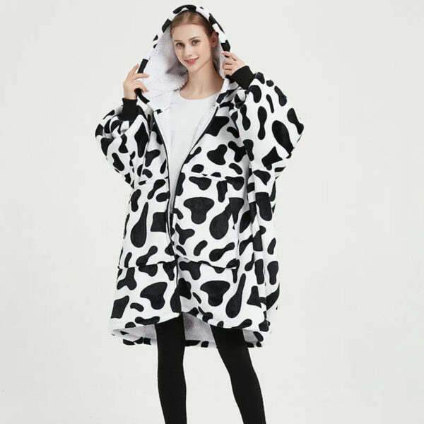 poncho polaire femme moderne