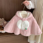 poncho bébé avec capuche