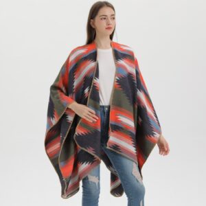 poncho femme élégant