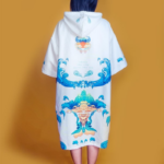 poncho unisexe plage