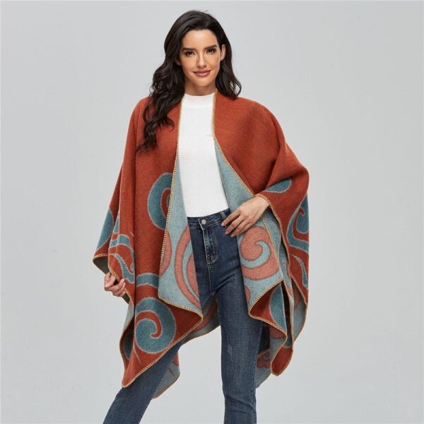 poncho printemps élégant