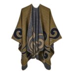 mode poncho féminin