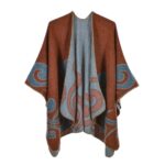 style poncho décontracté