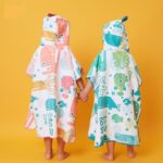 Confort du Poncho Surf Enfant