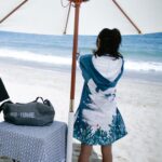 poncho unisexe surf