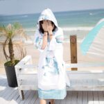 poncho mer microfibre