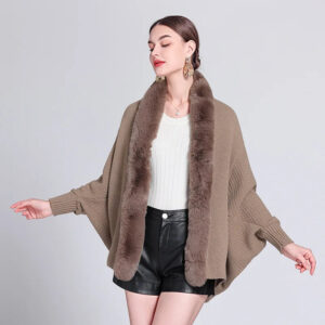 pull poncho femme