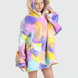 Sweat Plaid Enfant Bulles Multicolores