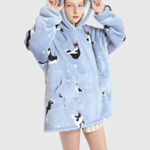 sweat plaid enfant chiens