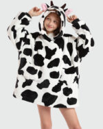 sweat plaid enfant vache