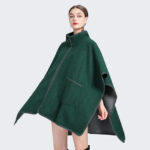 veste poncho élégante