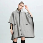 poncho femme mode
